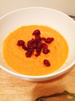 Roasted Carrot & Butternut Squash Soup