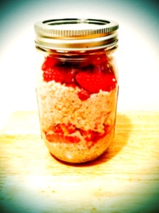 Sweet Strawberry Oat Jar