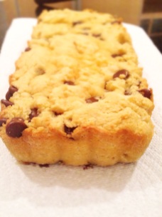 Chocolate Chip Coconut Loaf Cake